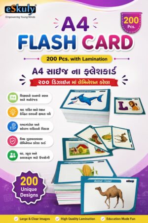 A4 Flash Card